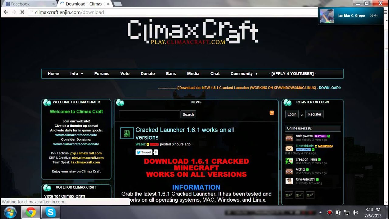 minecraft download free cracked launcher full install